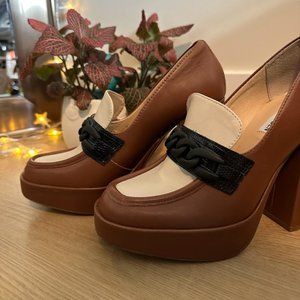 Steve Madden Rhylee- Platform Loafers